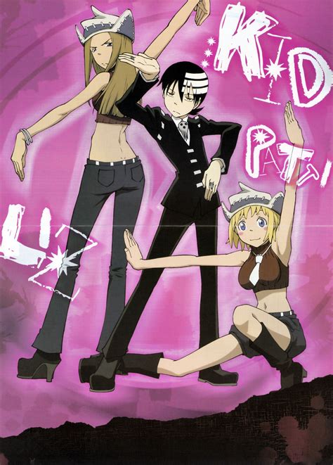 Liz Thompson and Patty Thompson ^-^ Soul Eater! | Soul eater, Soul ...