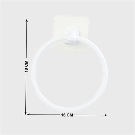 Buy Orion PVC Adhesive Towel Ring from Home Centre at just INR 249.0