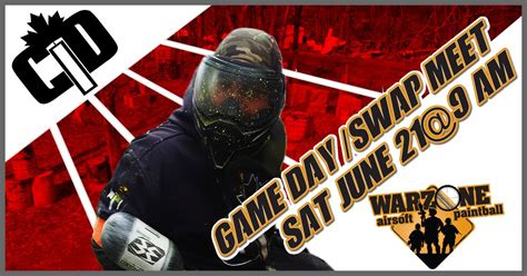 C1D GAMEDAY/SWAP MEET, Warzone paintball Rigaud, 21 June 2025 | AllEvents