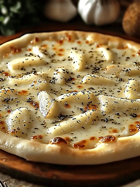 Irresistible Creamy White Garlic Pizza Sauce for Pizza Lovers