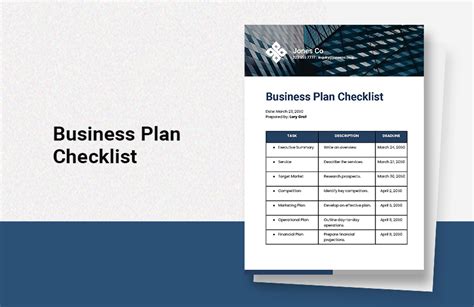 Business Plan Checklist 的图像结果