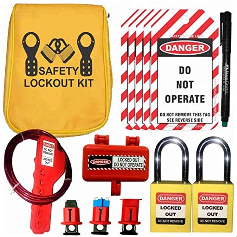 Lockout Tagout Yellow Pouch Loto Kit-310 Set Of 1 Safety House Loto ...