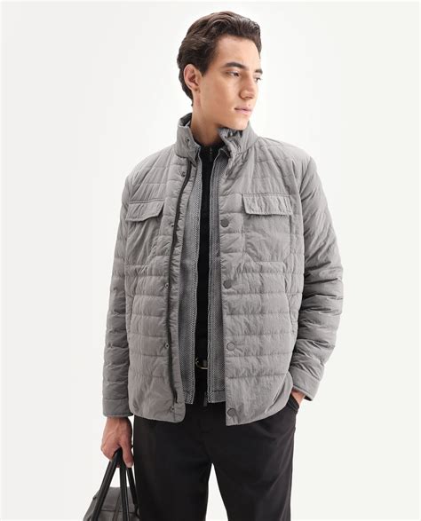 Rare Rabbit Men's Cadiz Silver Polyester Plain Relaxed Fit Full Sleeve