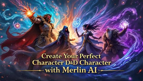 Create Your Perfect D&D Character with Merlin AI