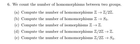 Image result for Homomorphism Example