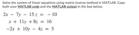 Image result for Solve Matrix System of Linear Algebraic by Using XL