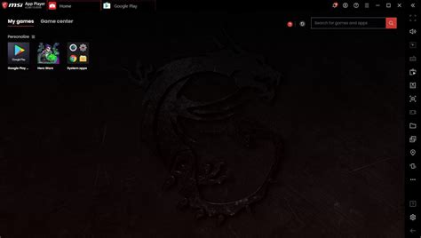 MSI App Player 10.0.30.6340 - PC用ダウンロード無料