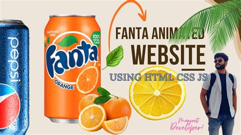Image result for 3D Rotate Website Fanta HTML/CSS JS