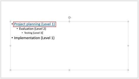 Image result for How to Create Multi-Level List in PowerPoint 2010