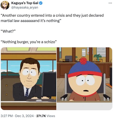 “Another country entered into a crisis and they just declared martial law aaaaaa... | Know Your Meme