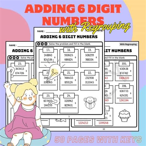 Image result for Adding 6 Digit Numbers