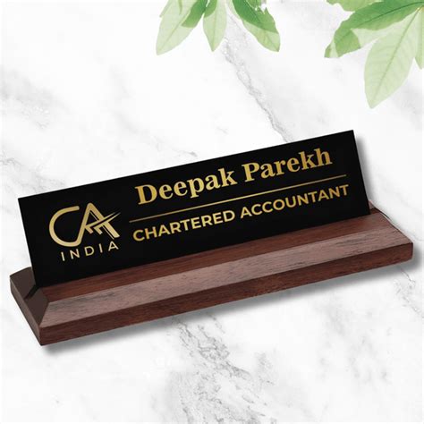 Desk Name Plates | Personalized Desk Name Plates | iCraftAsia