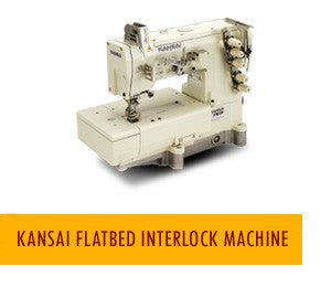Kansai Flatbed Interlock (Flatlock) Machine Spare Parts – StitchSpares.Com