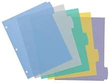 Avery Durable Write-On Plastic Dividers with Pockets, 8-Tabs, 1 Set ...