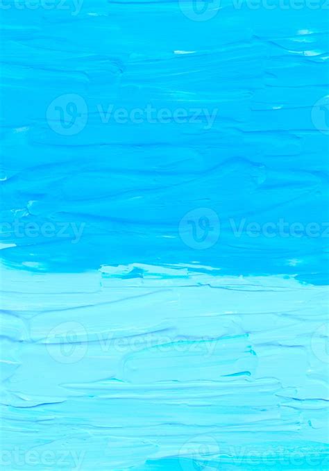 Abstract blue and turquoise minimalist background. Deep azure and cyan ...