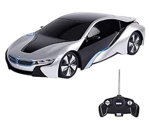 Rastar 1:18 Remote Control Car, with Lights, Silver : Amazon.in: Toys ...