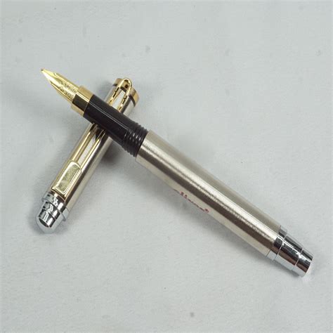 Oliver Silver Color Body With Gold Clip And Black Grip Eye Dropper ...