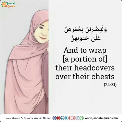Hijab is mandatory 🌿 🌿 🌿 www.jannatalquran.com | Hijab in quran, Learn quran, Quran