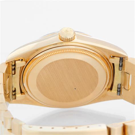 Rolex President Day-Date Men's 18k Gold Watch 1803 at 1stDibs | solid ...