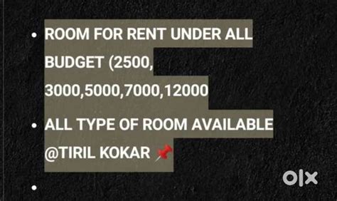 Room for rent under 5k - For Rent: Houses & Apartments - 1803608514
