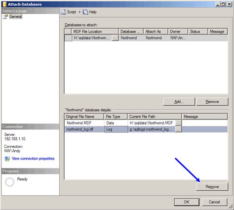 Image result for How to Find MDF and LDF Files in SQL Server