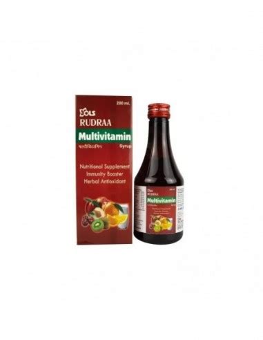 Rudraa multivitamin syrup, 200 ml, prescription