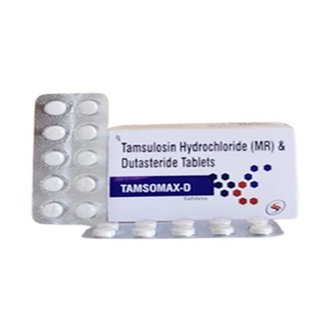 Tamsomax d - Tamsulosin Hydrochloride (MR) & Dutasteride Tablets ...
