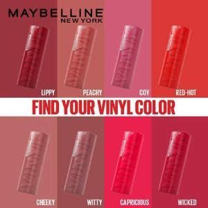 Buy Maybelline Superstay Vinyl Ink Liquid Lipstick, Irresistible ...