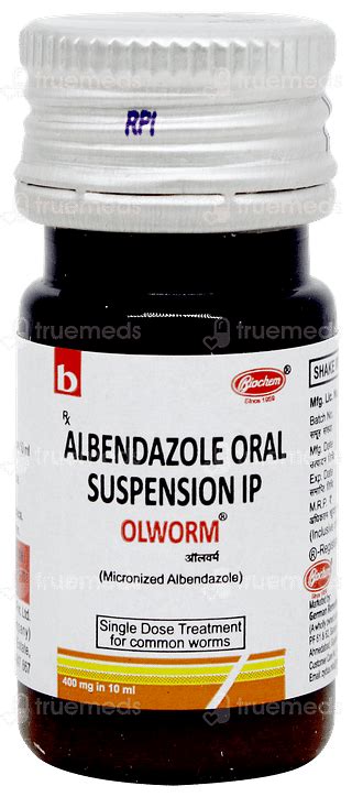 Olworm Suspension 10ml: Uses, Side Effects, Price & Substitutes