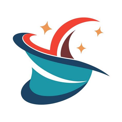 Magician hat logo design concept | Premium Vector