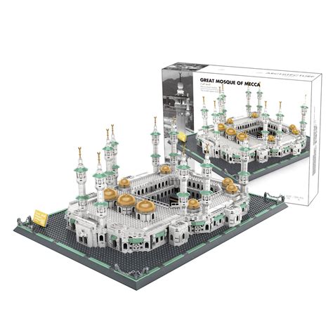 Buy Alif and Friends Masjid Al Haram Building Blocks Set - 2000+ Pcs ...