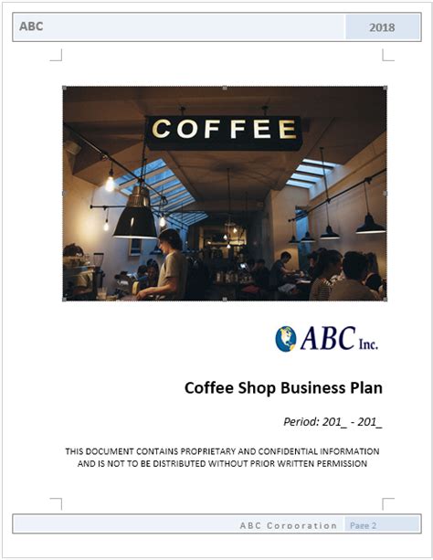 Coffee Shop Business Plan 的图像结果