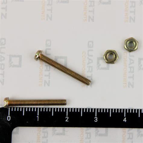 M2.5 Screw and Nut 20mm / Motor Mount Screw – QuartzComponents