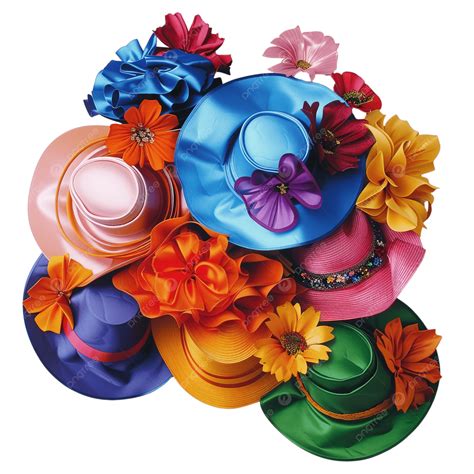 Colorful Kentucky Derby Hats, Kentucky, Derby, Hat PNG Transparent ...