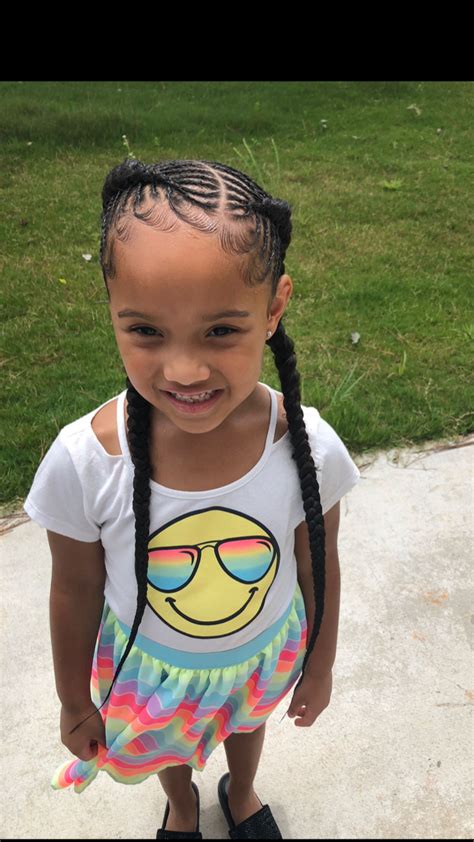 Kids iverson braids | Toddler hairstyles girl, Kids hairstyles girls ...