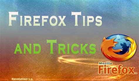 Firefox Browser Tips 的图像结果