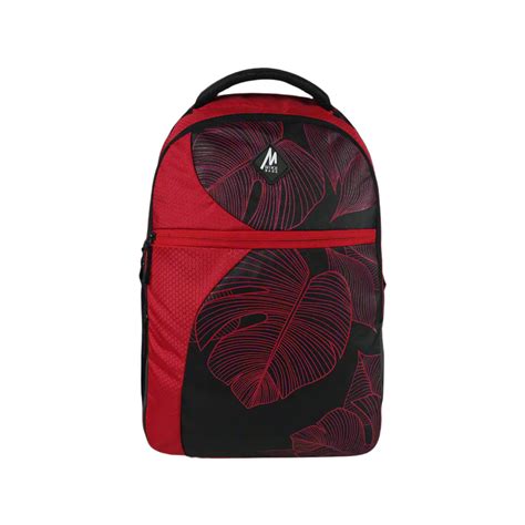 Mike Chroma Backpack - Black & Red – Smily Kiddos