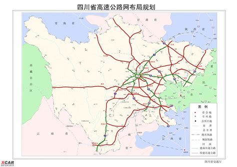 四川高速公路地图全图图片