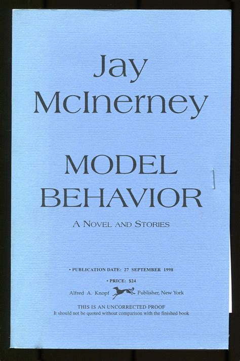 Image result for Model Behavior Book