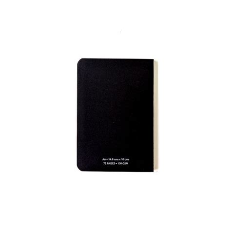 Black TBC Notebooks - A6 (Archive) – The Black Canvas