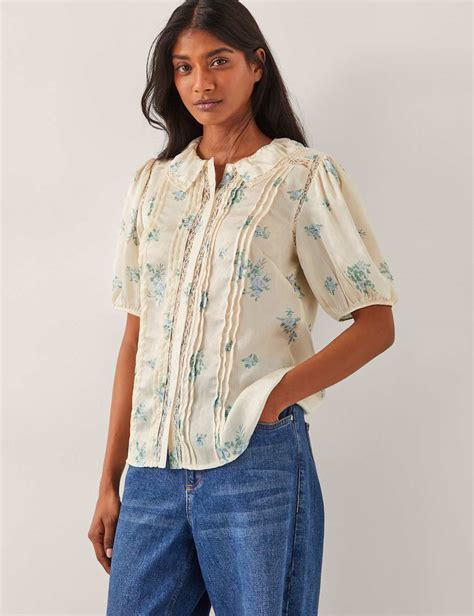 Broderie Anglaise Tops at M&S