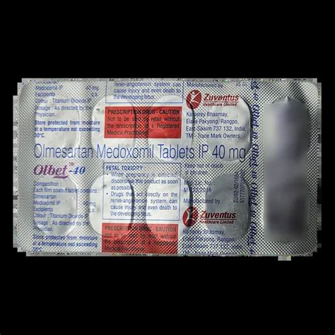 OLBET 40MG TABLET 10'S Price, Uses, Side Effects & Substitutes | Medkart