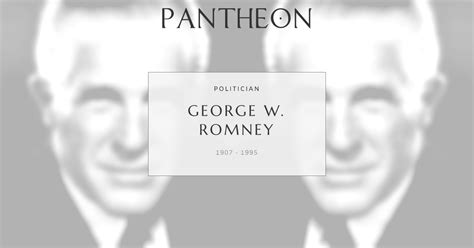 George Romney 1907-1995 的图像结果