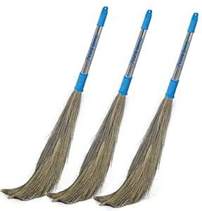 CHAND SURAJ Natural Grass and Stainless Steel 3 Pcs Pack of Stella ...