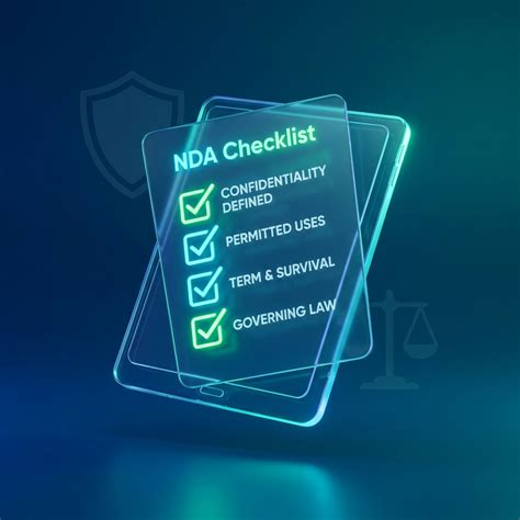 NDA Review Checklist: 10 Critical Points Before Signing [India Guide ...