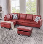 Image result for Leather Sectional Couches