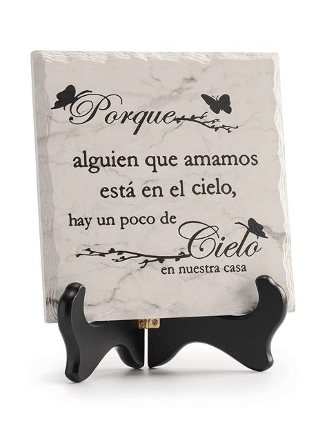 Amazon.com: LukieJac Sympathy Gifts in Spanish Style Signs Home Decor ...