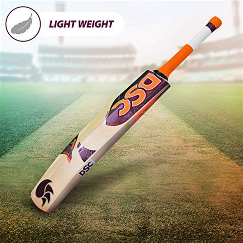 DSC Intense Force Kashmir Willow Cricket Bat for Leather Ball |Size-6 ...