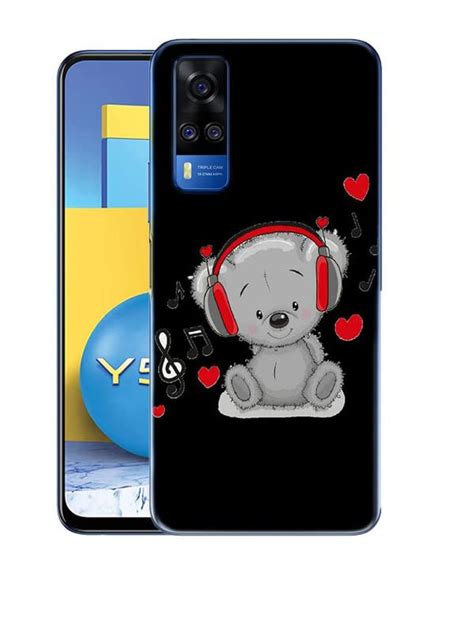 TUKKO for iQ00 Z3 5G Back Cover Hard Plastic Love Flowers Pattern ...