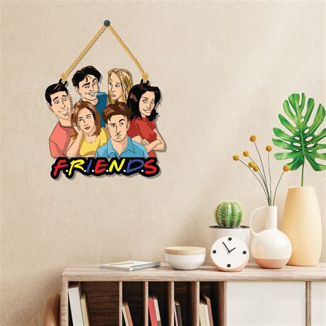 Friends Tv Series Wooden Wall Hanging – Bhai Please India